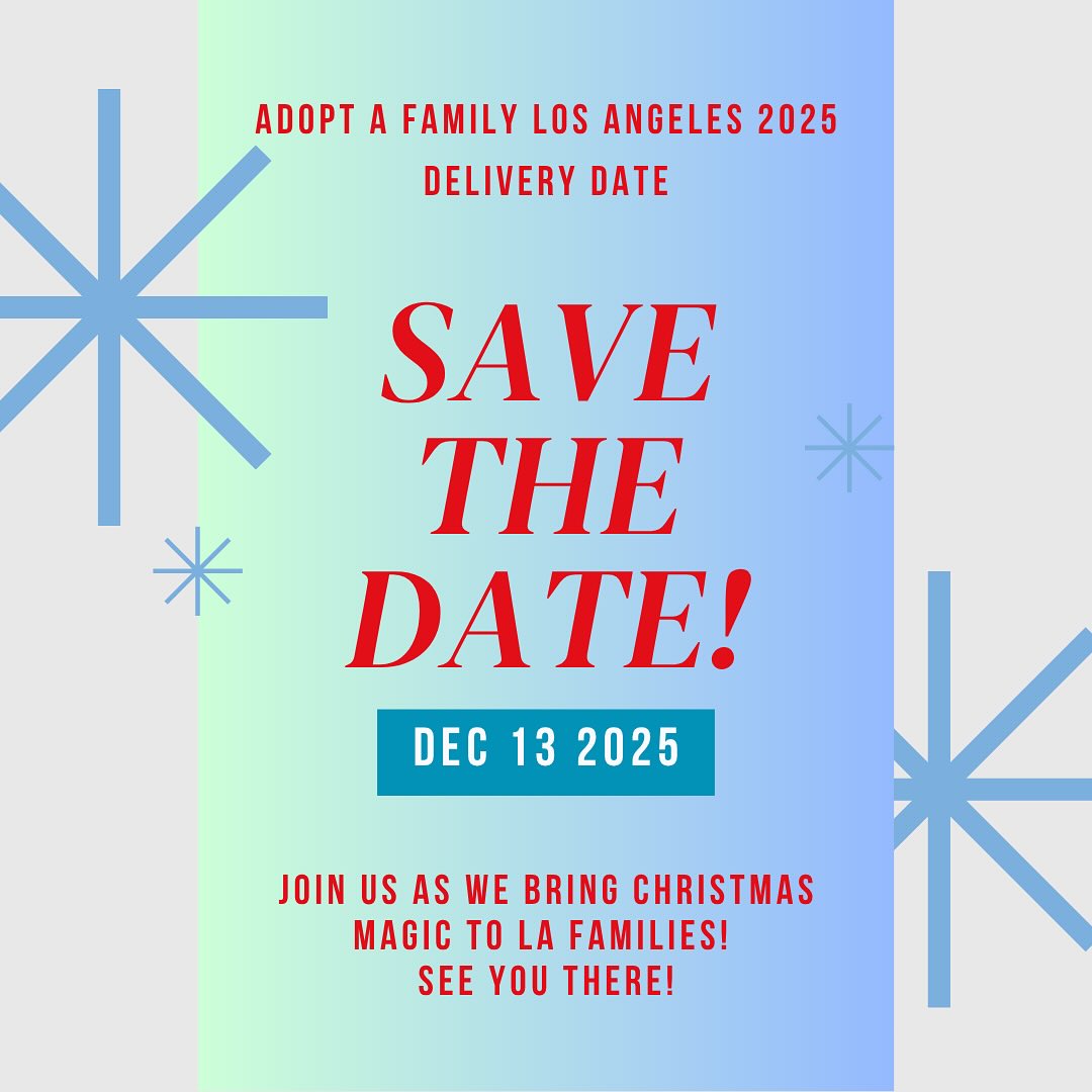 LA Angels! SIX weeks from today we will gather at the Cathedral of Our Lady of the Angels for our Delivery Day! Join us for a prayer service, blessing, and then we are off to deliver gifts to our 400 families! If you want to help deliver gifts stay tuned for more information! #adoptafamily #deliveryday #savethedate #christmas #countdown #makingmemories❤️ #downtownla #spreadinglove #magicalchristmas #helpingfamilies #lacatholics
