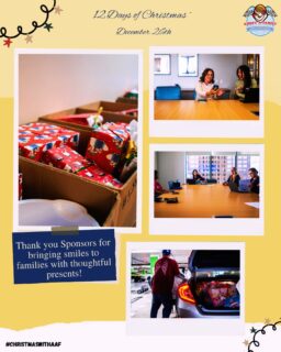 On Day 2 of our Christmas series, we highlight our Sponsors. You have gone above and beyond each year to make families feel special Christmas Day. Thank you for saying “yes” to Downtown LA families, and for giving wholeheartedly for the past 35th years of AAF. #Day2 #12DaysofChristmas #Sponsors #ThankYou #lacatholics