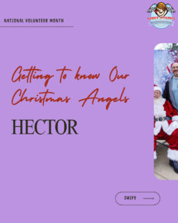 Meet our Christmas Angel: Hector! ⁠
⁠
Hector is another of our AAF Angels that helps during the interview process. He's been part of our volunteer group for 10 years! Swipe to see what’s his special AAF anecdote is (Hint: His daughter helped a little boy during delivery day) ⁠
⁠
#MeetOurVolunteer #AdoptAFamily #NationalVolunteerMonth #VolunteerAppreciation #ChristmasAngels