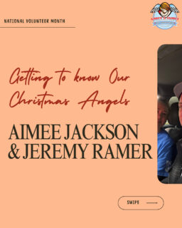 We've reached the end of our 'Getting to know our Christmas Angels' series. A sincere gratitude to all volunteers who answered our Q&A! ⁠
⁠
On this last day of National Volunteer Month we highlight Aimee Jackson & Jeremy Ramer! This amazing couple has been part of AAF for the past 3 years. Jeremy is one of our bilingual volunteers who helps during family interviews and Aimee gets donations from her work. ⁠
⁠
Learn more about them here and leave a comment below! ⁠
⁠
#NationalVolunteerMonth #LAVolunteers #AdoptAFamily #VolunteerAppreciation #GivingBack