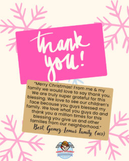"Thank you and may God bless your hearts.” was one of the many heartfelt messages AAF donors received this past Christmas. ⁠
⁠
We've completed our interview process for the 2026 families. Now we look forward to the next step: Getting our families "Adopted". ⁠
⁠
Stay tuned for more information and for now, swipe to read some more thank you letters from our 2025 families. ⁠
⁠
#ThankYou #Donors #AdoptAFamily #DTLAFamilies #olacathedral #Christmas